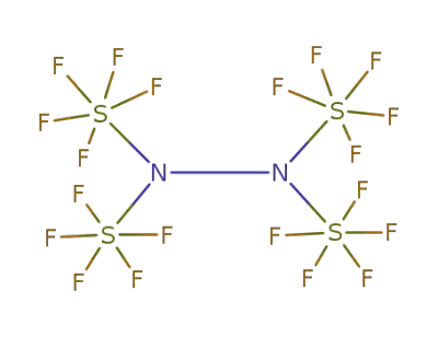 tetrakis(pentafluorosulfanyl)hydrazine