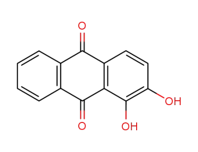 1,2-dihydroxy-9,10-anthracenedione