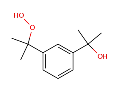 3-(2-hydroxy-2-propyl)-1-(2-hydroperoxy-2-propyl)benzene