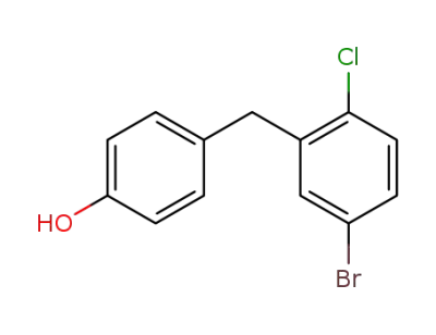 4-(5-bromo-2-chlorobenzyl)phenol