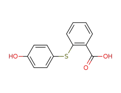 2-[(4-hydroxyphenyl)sulfanyl]benzoic acid