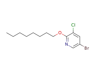 5-bromo-3-chloro-2-octyloxypyridine