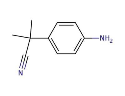 2-(4-aminophenyl)-2-methylpropionitrile
